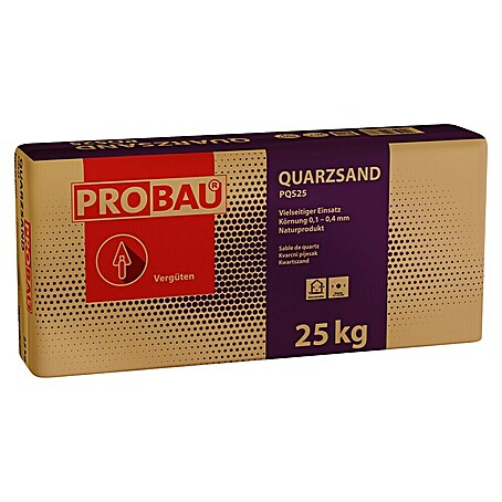 Probau eco Quarzsand (25 kg, Feuergetrocknet)