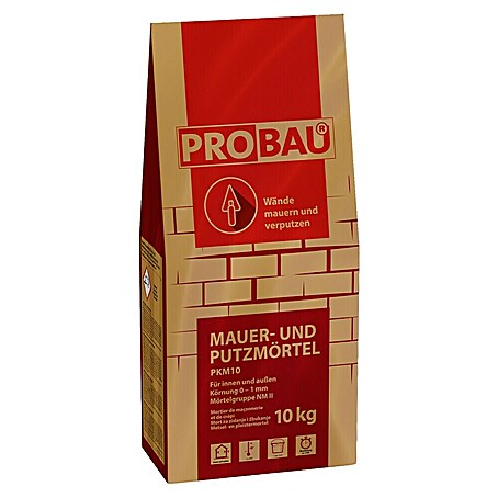 Probau Mauer- & Putzmörtel (10 kg)