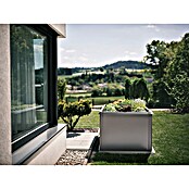 Biohort Hochbeet (102 x 201 cm, Stahlblech, Quarzgrau Metallic)