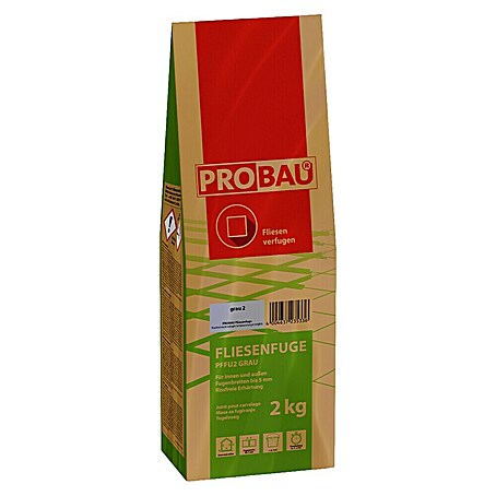 Probau Fliesenfuge (Grau, 2 kg)