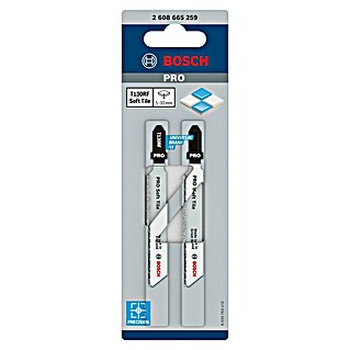 Bosch Professional Stichsägeblatt T130RF (Wandfliese, 2 -tlg., T-Schaft)