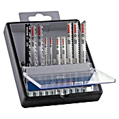 Bosch Professional Stichsägeblatt-Set (Hartholz/Laminat, 10 -tlg., T-Schaft) | BAUHAUS