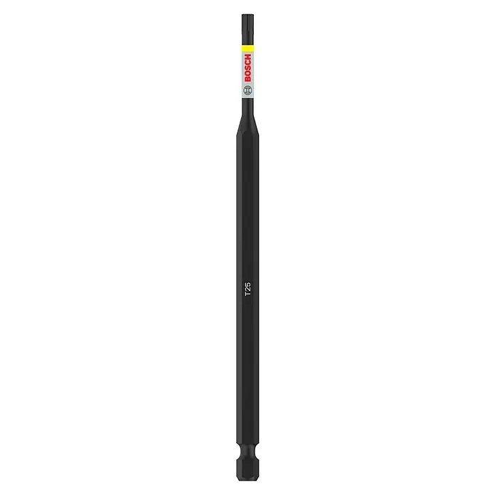 Bosch Bit PRO Impact T - T25, 150 mm - Bosch Impact Control T25 Torx Bit mit hoher Qualität, ideal für Schraubarbeiten in verschiedenen Materialien. Lange Lebensdauer und präziser Halt.