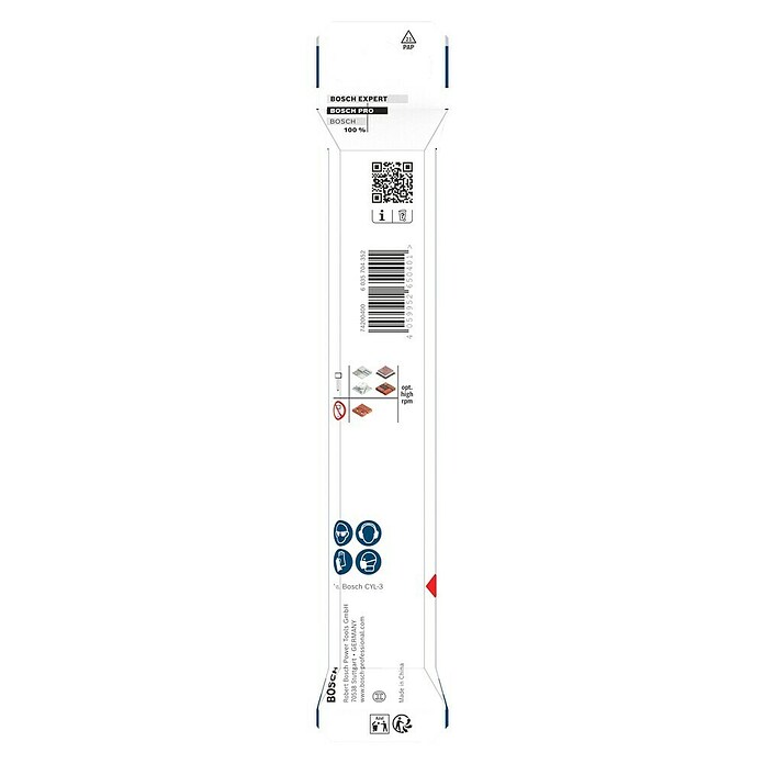 Bosch Sveder za kovino HEX-5  (Premer vrtalnega svedra: 8 mm, Delovna dolžina: 100 mm, Dolžina: 150 mm) | 2546 - Bohrer Stein, Beton | BCDA - Zubeh Bohrm/Bohrhämmer/Akkumasch | BCD - Maschinenzubehör | BC - Maschinenzubehör | B - Werkz/Masch/Maschzubeh/Auto | BAUHAUS