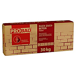 Probau Trockenbeton Ruck Zuck Beton (30 kg, Gebrauchsfertig)
