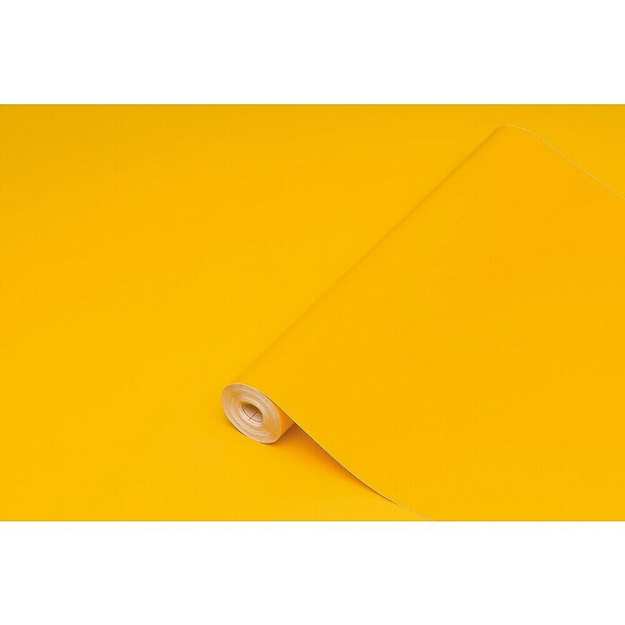 D-c-fix Lackeffektfolie (Gelb, 200 x 45 cm, Uni, Selbstklebend)