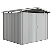 Biohort Gerätehaus Panorama (Silber Metallic, 2,38 x 2,73 m, Einzeltür)