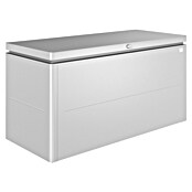 Biohort Garten-Aufbewahrungsbox LoungeBox (Silber Metallic, 160 x 70 x 84 cm, Stahlblech)