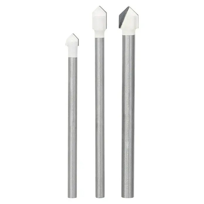 Bosch Fliesenbohrer-Set CYL-9 SoftCeramic - 3 -tlg. - Drei verschiedene Bohreraufsätze.