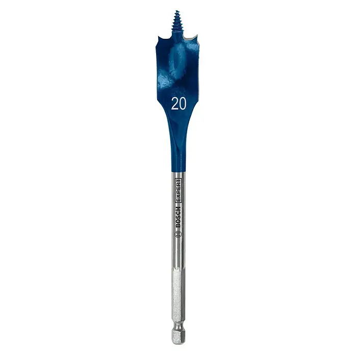 Bosch Expert Broca para madera Self Cut Speed - Diámetro de la broca: 20 mm, Hexadecimal - Broca de pala Bosch Expert con diámetro de 20 mm para trabajos en madera limpios y precisos, ideal para bricoladores y profesionales.