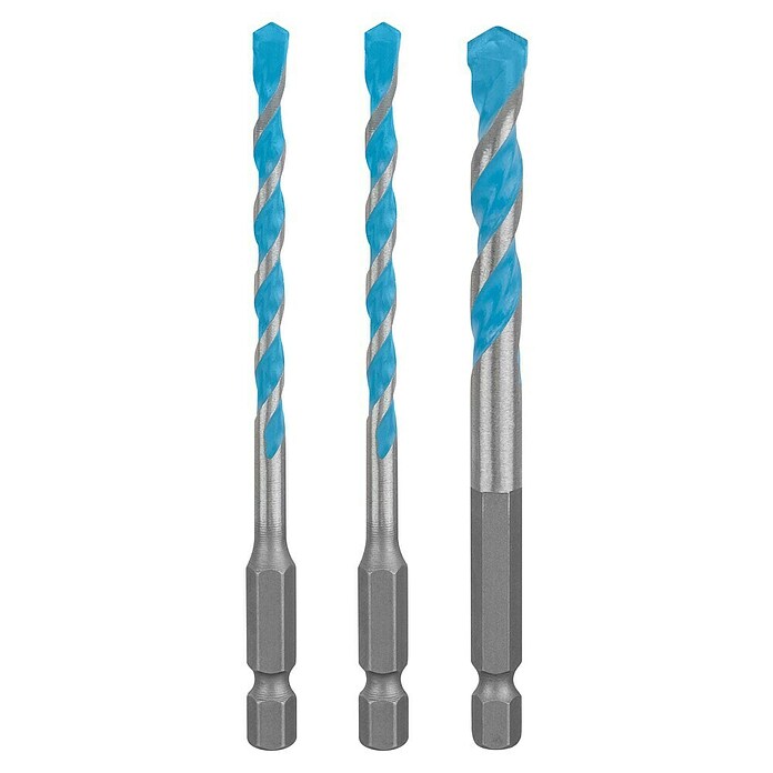 Bosch Expert Mehrzweck-Bohrer-Set HEX-9 (3 -tlg., ¼″ Sechskant) | BAUHAUS