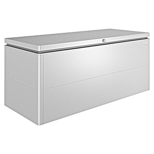 Biohort LoungeBox Kutija za jastuke 200 (200 x 84 x 88 cm, Čelik, Metalik srebrne boje)