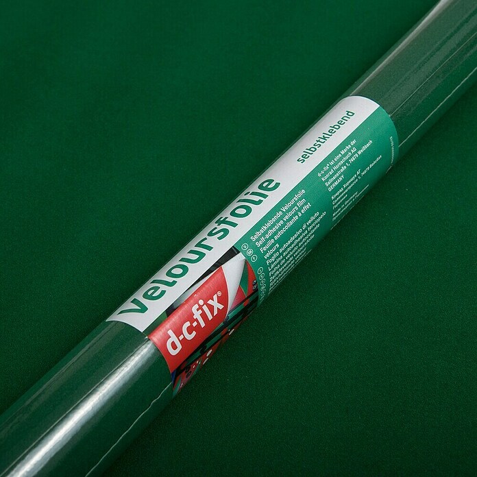 D-c-fix Veloursfolie (100 x 45 cm, Billard, Selbstklebend)
