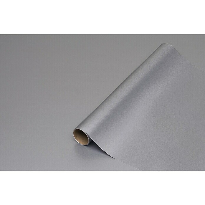 D-c-fix Metalleffektfolie (150 x 45 cm, Silber, Matt, Selbstklebend)