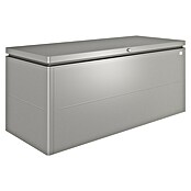 Biohort Garten-Aufbewahrungsbox LoungeBox 200 (Quarzgrau Metallic, 200 x 84 x 88 cm, Stahlblech)