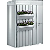 Biohort Blumenkasten (Länge: 82 cm, Silber)