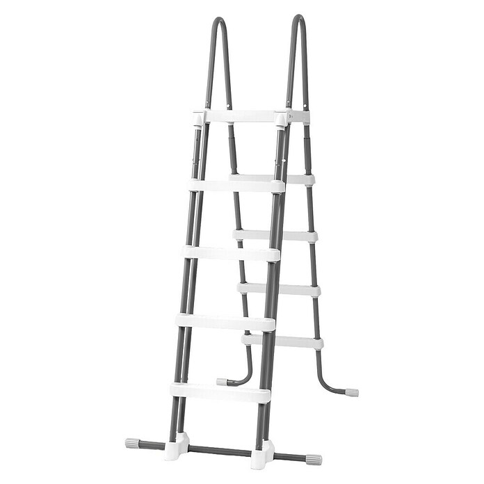 Intex Frame-Pool Ultra Quadra XTR (L x B x H: 732 x 366 x 132 cm, Dunkelgrau, 31 800 l, Krystal Clear Sandfilteranlage & Salzwassersystem QX2100) | BAUHAUS