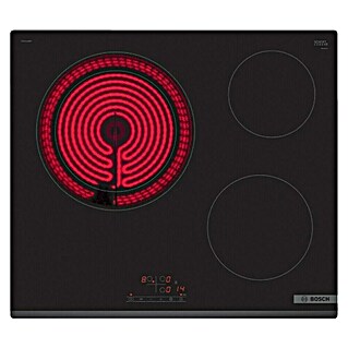 Bosch Placa de cocción vitrocerámica PKK631BB8E (Número de fogones estándar: 3 ud.)