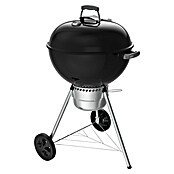 Weber Barbacoa redonda con tapa Original Kettle Premium + Funda (Diámetro de la superficie de la parrilla: 57 cm, Negro) | BAUHAUS