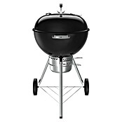 Weber Barbacoa redonda con tapa Original Kettle Premium + Funda (Diámetro de la superficie de la parrilla: 57 cm, Negro) | BAUHAUS