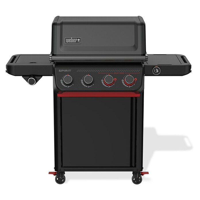 Weber Barbacoa de gas Spirit EPX-435R + Rustidor (Superficie de la parrilla (An x Pr): 61 x 45 cm, 10,3 kW, Número de quemadores: 4) | BAUHAUS