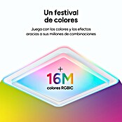 Ksix Plafón LED Smart Celeste (35 W, L x An x Al: 48,5 x 48,5 x 9 cm, Blanco, RGB) | BAUHAUS