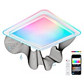 Ksix Plafón LED Smart Celeste (35 W, L x An x Al: 48,5 x 48,5 x 9 cm, Blanco, RGB) | BAUHAUS