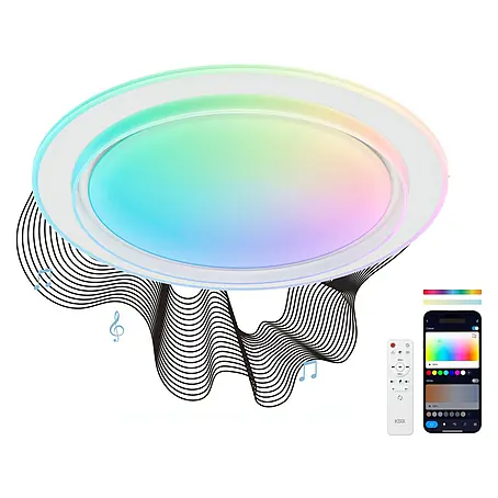 Ksix  Plafón LED redondo inteligente Sfera