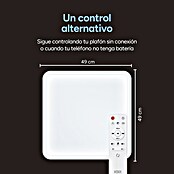 Ksix Plafón LED Smart Stellar Plus (35 W, L x An x Al: 49 x 49 x 7,5 cm, Blanco, RGB) | BAUHAUS