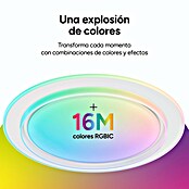 Ksix Plafón LED redondo inteligente Sfera (35 W, Ø x Al: 49 x 8 cm, Blanco, RGB) | BAUHAUS