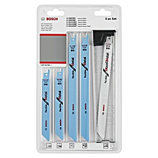 Bosch Professional Säbelsägeblatt-Set (Holz/Metall/Kunststoff, 6 -tlg.)