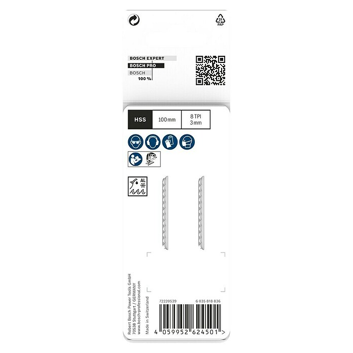 Bosch Professional Stichsägeblatt T127D (Aluminium, 2 -tlg., T-Schaft) | BAUHAUS