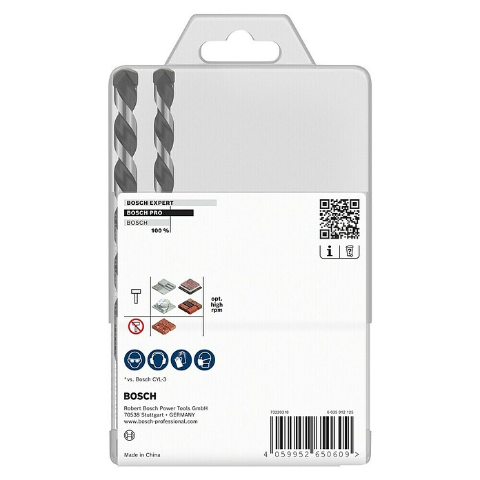 Bosch Professional Metallbohrer-Set HEX-5 (7 -tlg., Sechskant) | BAUHAUS