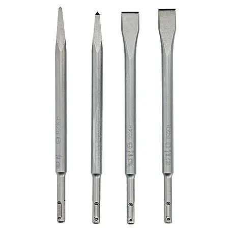 Bosch  Meißel-Set Pro SDS Plus-4C