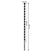 Bosch Professional Beton- & Steinbohrer HEX-5 (Durchmesser Bohrer: 8 mm, Arbeitslänge: 250 mm, Länge: 300 mm) | BAUHAUS