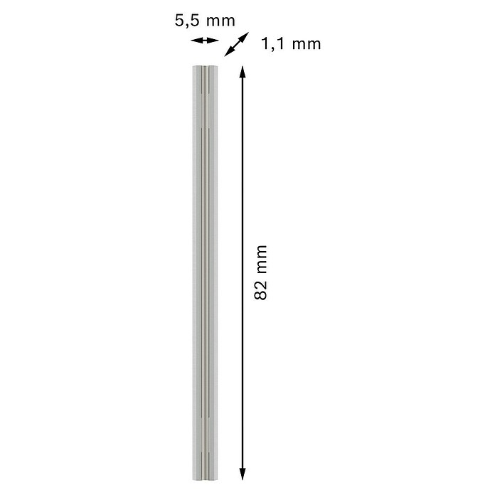 Bosch Professional Hobelmesser (Länge: 82 mm, Wendemesser, 2 -tlg.) | BAUHAUS