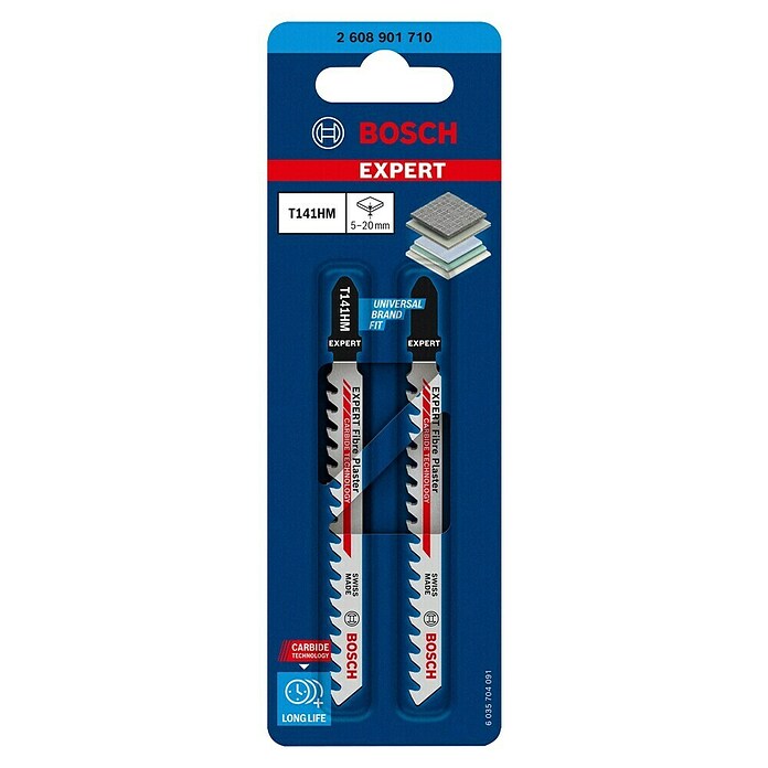 Bosch Expert Stichsägeblätter T141HM (Faserzement, 2 -tlg., T-Schaft) | BAUHAUS