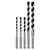Bosch Set svedrov HEX-5  (5 kos) | 2546 - Bohrer Stein, Beton | BCDA - Zubeh Bohrm/Bohrhämmer/Akkumasch | BCD - Maschinenzubehör | BC - Maschinenzubehör | B - Werkz/Masch/Maschzubeh/Auto | BAUHAUS