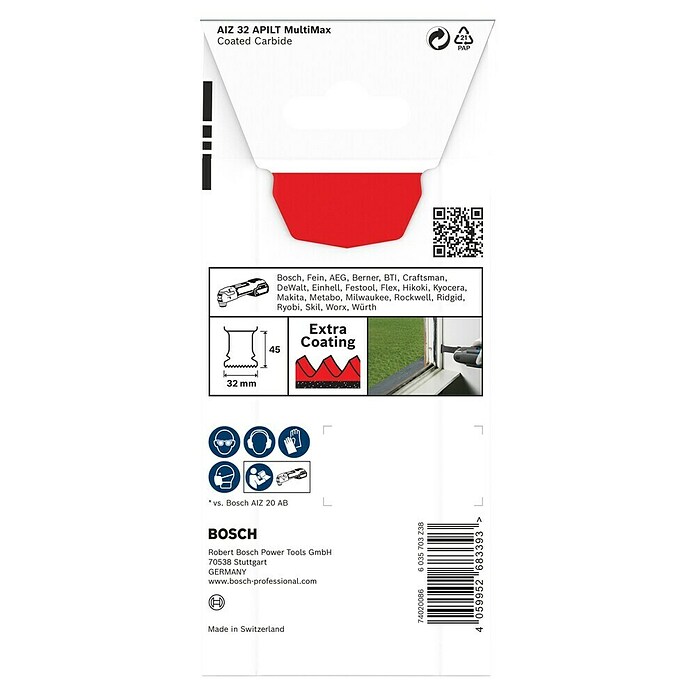Bosch Expert List za potopno žago Multimax AIZ 32 APLIT  (Širina: 32 mm, Jeklo) | 2567 - Schleifmittel Deltaschleifer/Multischleifer | BCDC - Zubehör Schleifen | BCD - Maschinenzubehör | BC - Maschinenzubehör | B - Werkz/Masch/Maschzubeh/Auto | BAUHAUS
