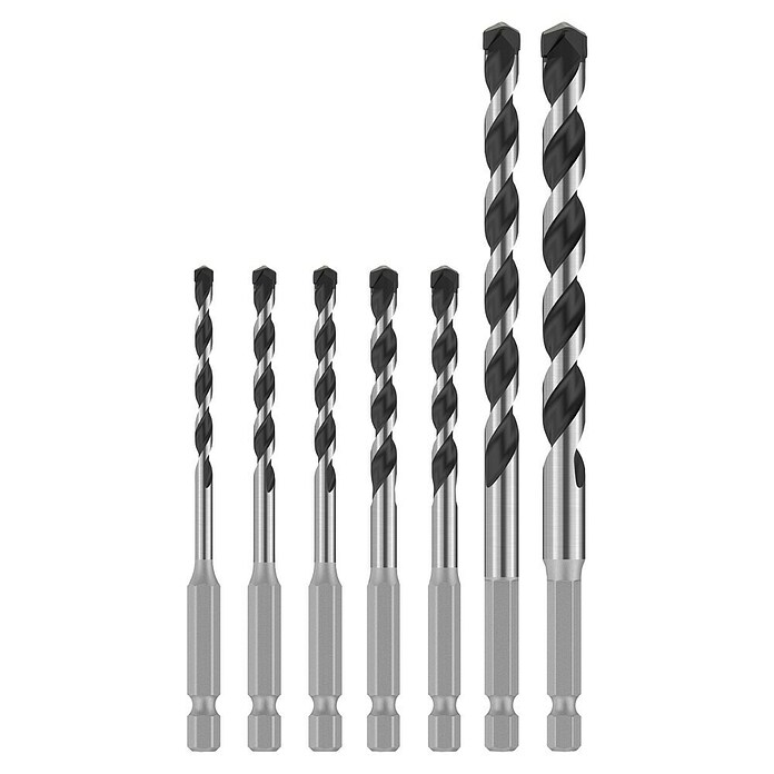 Bosch Professional Metallbohrer-Set HEX-5 (7 -tlg., Sechskant) | BAUHAUS