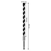 Bosch Broca para metal HEX-5 (Diámetro de la broca: 10 mm, Longitud de trabajo: 150 mm, Largo: 200 mm) | BAUHAUS