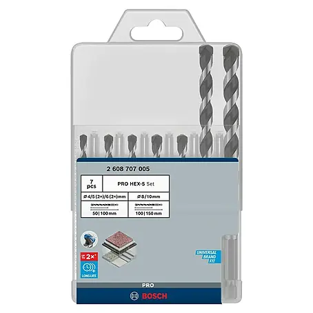 Bosch  Bohrer-Set Pro HEX-5