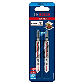Bosch Expert Stichsägeblätter T128BHM (Abrasive Holzwerkstoffe, 2 -tlg., T-Schaft)