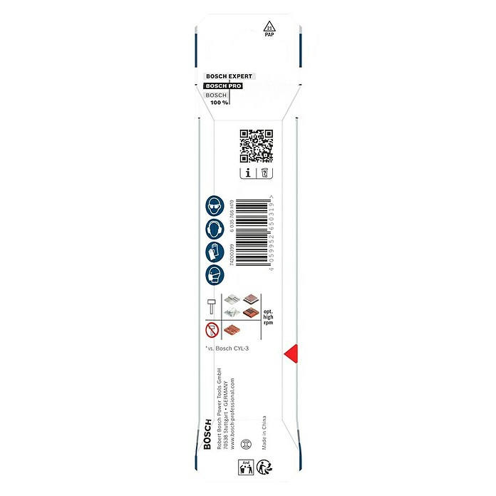 Bosch Sveder za kovino HEX-5  (Premer vrtalnega svedra: 6 mm, Delovna dolžina: 50 mm, Dolžina: 100 mm) | 2546 - Bohrer Stein, Beton | BCDA - Zubeh Bohrm/Bohrhämmer/Akkumasch | BCD - Maschinenzubehör | BC - Maschinenzubehör | B - Werkz/Masch/Maschzubeh/Auto | BAUHAUS