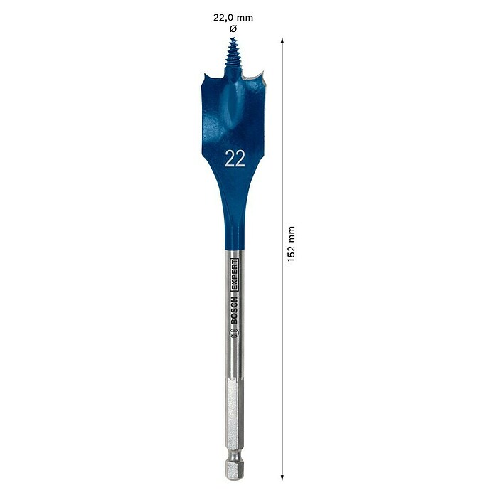 Bosch Expert Sveder za les Expert  (1 kos, Premer vrtalnega svedra: 22 mm) | 2544 - Bohrer Holz | BCDA - Zubeh Bohrm/Bohrhämmer/Akkumasch | BCD - Maschinenzubehör | BC - Maschinenzubehör | B - Werkz/Masch/Maschzubeh/Auto | BAUHAUS