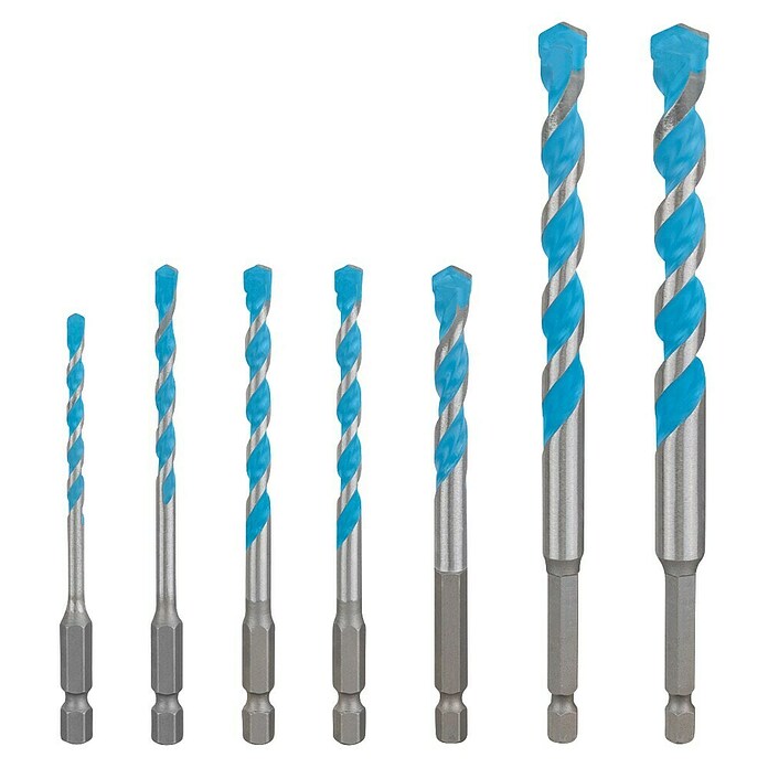 Bosch Expert Mehrzweck-Bohrer-Set HEX-9 (7 -tlg., Sechskant) | BAUHAUS