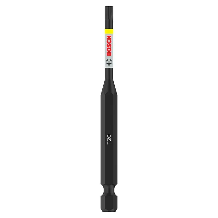 Bosch Bit PRO Impact T - T20, 90 mm - Bosch T20 Schrauberbit: Robuster, hochwertiger Schrauberbit T20 von Bosch für professionelle Schraubanwendungen. Zuverlässigkeit und Langlebigkeit.