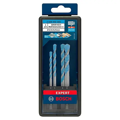 Bosch Expert Bohrer-Set Hex-9 Multi Construction