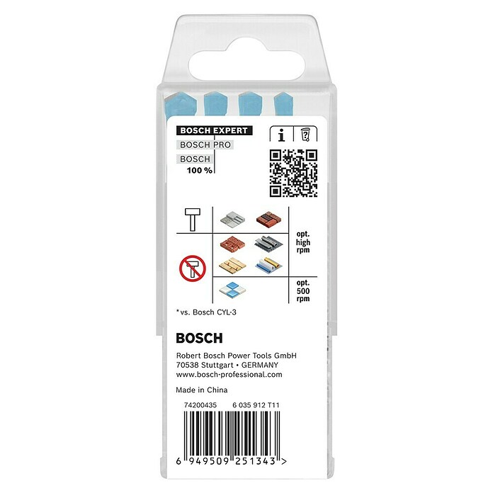 Bosch Expert Mehrzweck-Bohrer-Set HEX-9 (5 -tlg., ¼″ Sechskant) | BAUHAUS