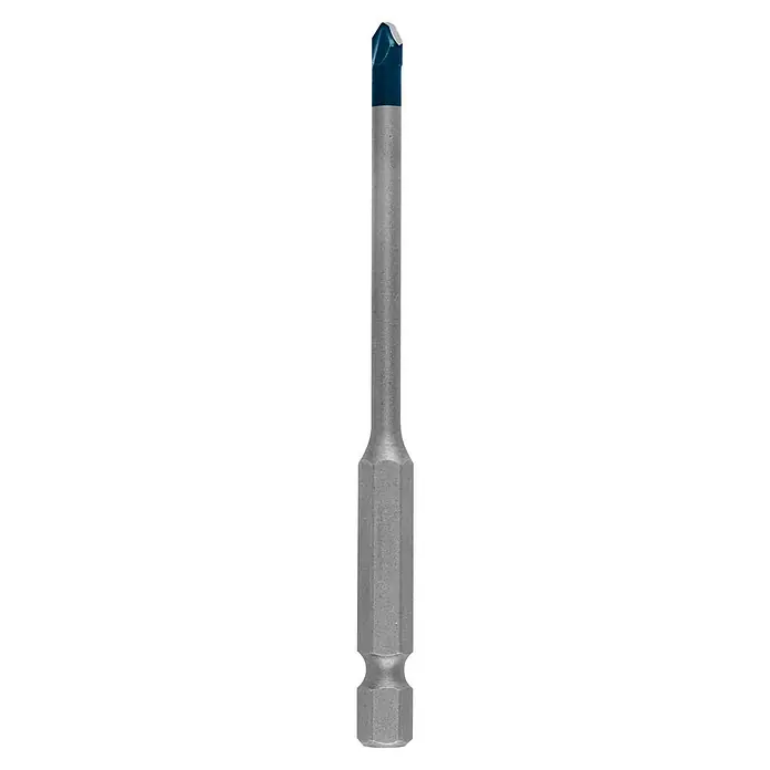 Bosch Professional Fliesenbohrer HEX-9 Hard Ceramic - Durchmesser Bohrer: 4 mm, Länge: 90 mm - Ein Bohrer mit blauer Spitze. Zum Bohren in Holz, Metall oder Kunststoff. Ideal für Handwerker und Heimwerker.